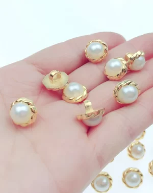 Botón perla 1,2 cms