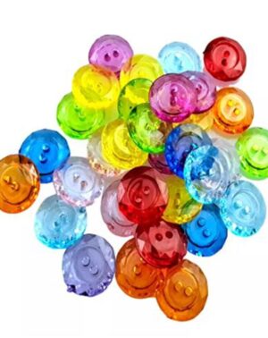 Botón plástico colores 1,1 cms