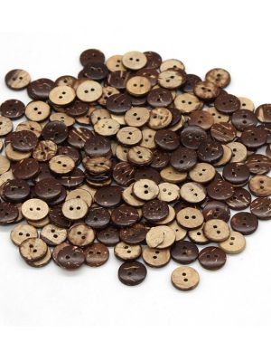 Botón redondo coco 1,1 cms