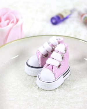 Zapatilla amigurumi rosada 3,5cms